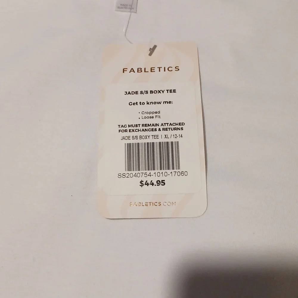 Fabletics Jade s/s Boxy Tee - Picture 2 of 7